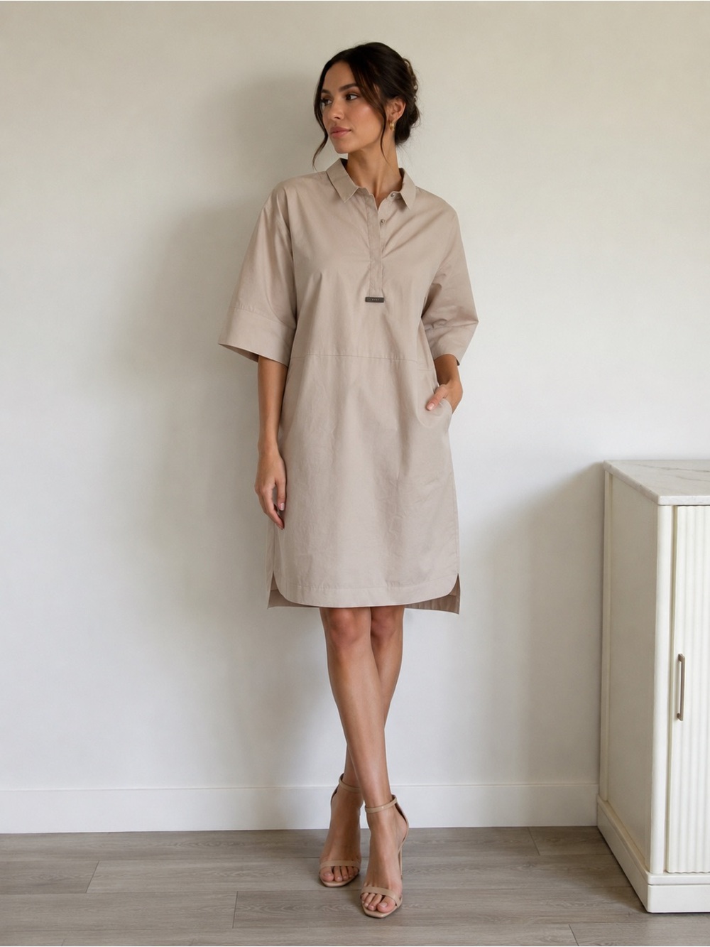 Peserico Shirt Dress